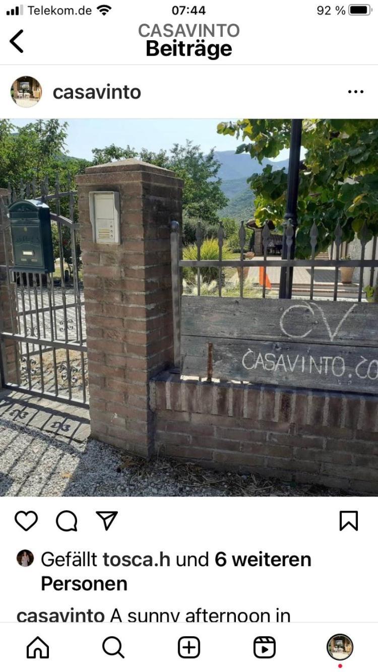 Casa Vinto Cagli Exterior foto